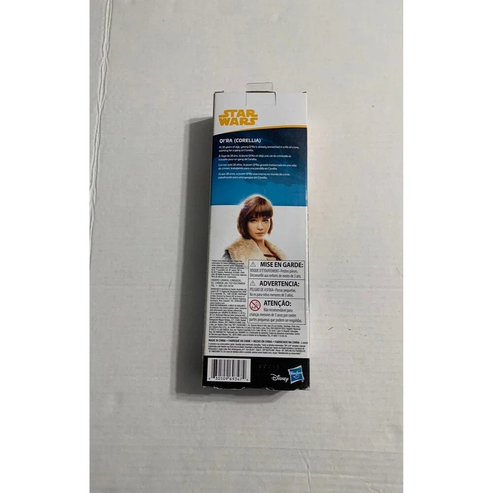 Star Wars Qi'ra Corellia Action Figure. New in box.